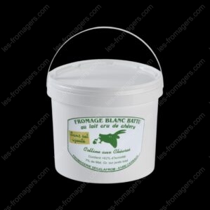 Fromage Blanc Battu chèvre 2.5kg