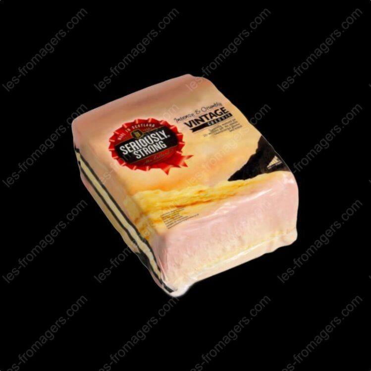 Calories In Seriously Strong Vintage Cheddar Cheese 300g