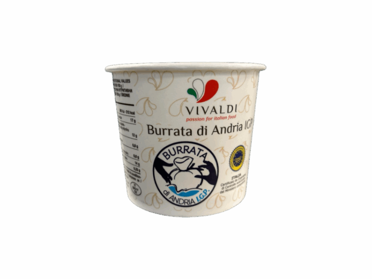 Burrata Di ANDRIA 100g IGP x 12 Vivaldi