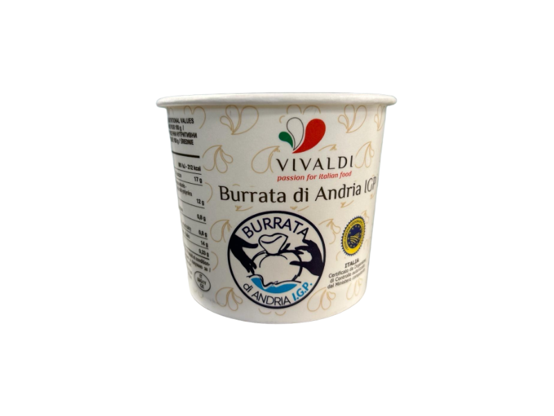 Burrata Di ANDRIA 100g IGP x 12 Vivaldi