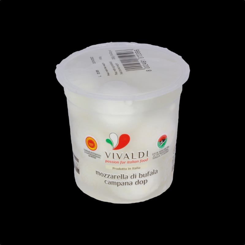 pot de billes de Mozzarella di BUFALA AOP