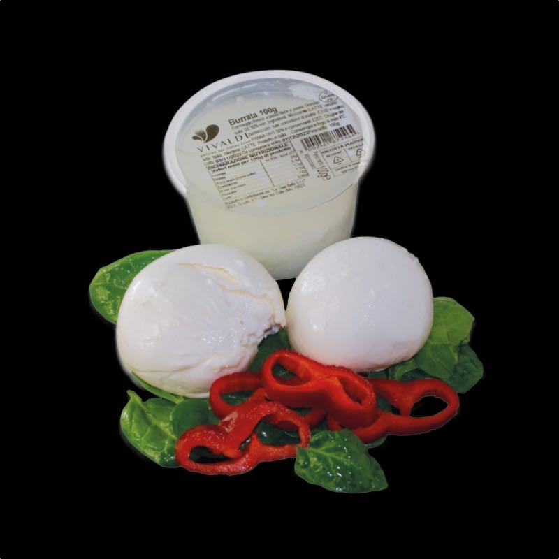 Burrata di Bufala DOP 100g x 12 VIVALDI