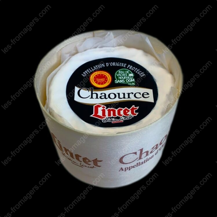 Fromage Chaource AOP boite en bois Lincet