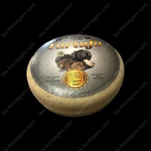 meule fromage chèvre aux truffes