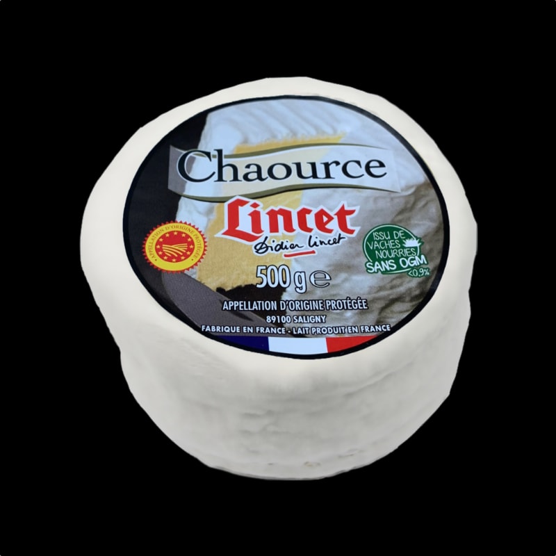 Chaource nu 22%MG AOP 500g sans OGM – Les-fromagers.com