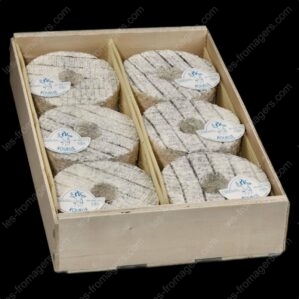Fromage de chèvre Rouelle du TARN Cendrée 250 g LE PIC en cagette