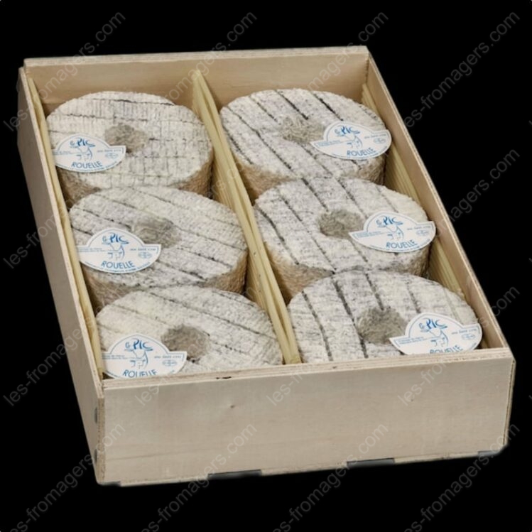 Fromage de chÃ¨vre Rouelle du TARN CendrÃ©e 250 g LE PIC en cagette