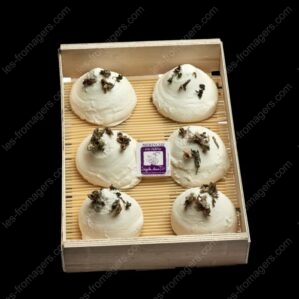 Cagette fromage meringue à la violette