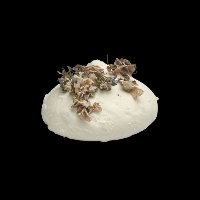 Cagette fromage meringue à la violette