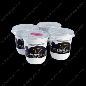 Yaourt brasseÌ fruits des bois (lot de 4 pots de 125g) 500 g