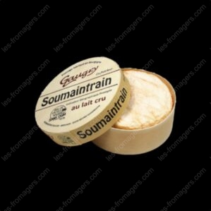 Fromage Soumaintrain IGP au lait cru boite en bois