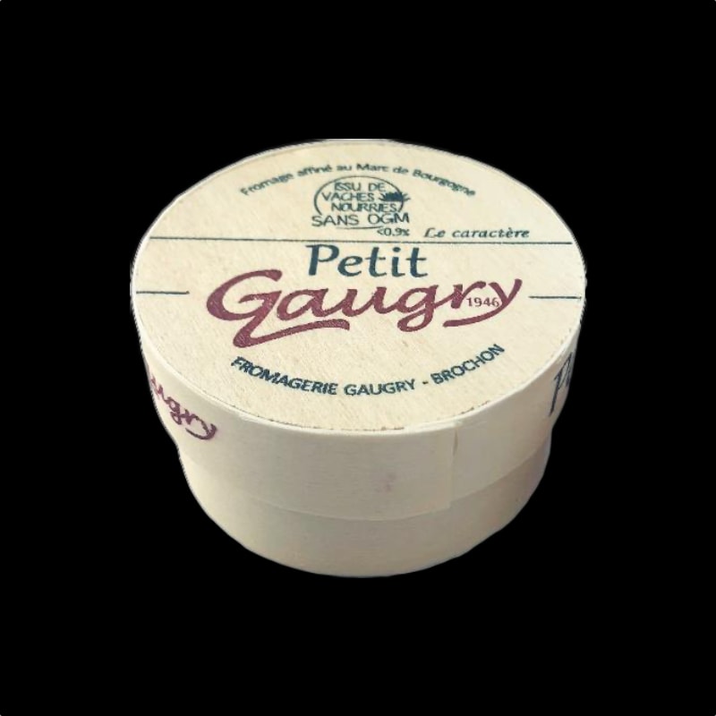 Fromage Petit Gaugry en boite bois Lait pasteurisé