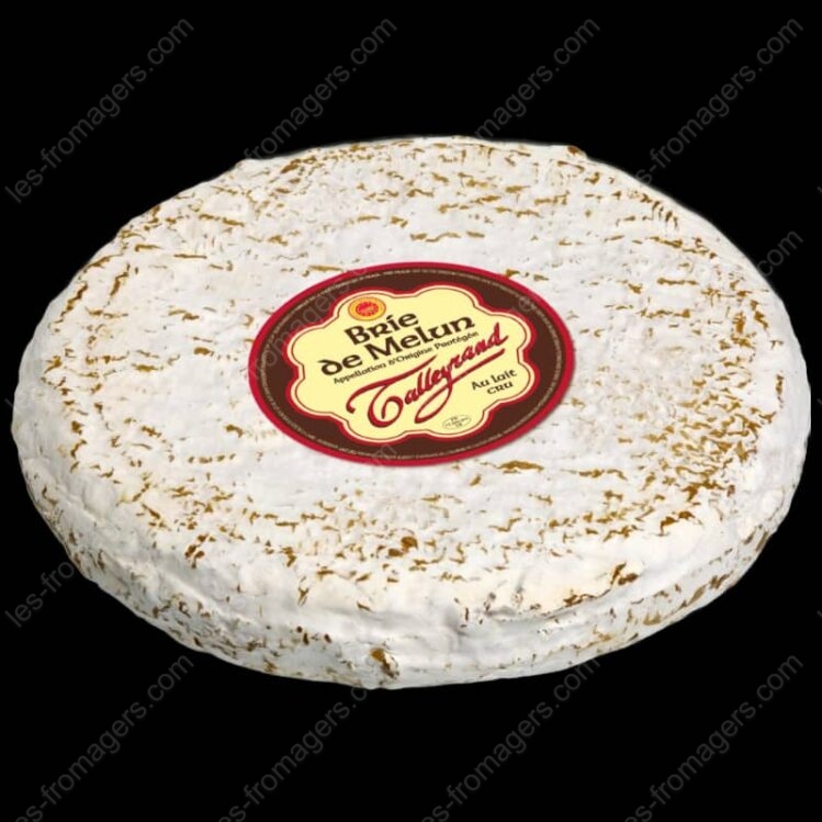 Fromage Brie entier de Melun Talleyrand affineÌ AOP