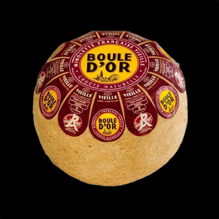Mimolette Vieille Boule d’Or 13 mois minimum label rouge – Les ...