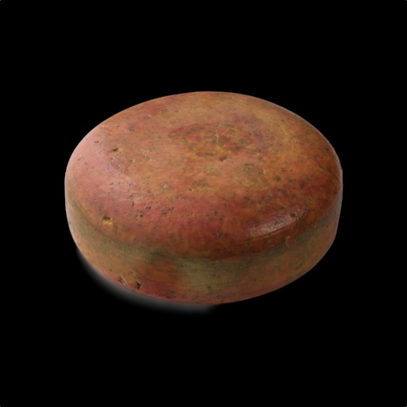 Meule de Gouda Fermier Pesto Rouge