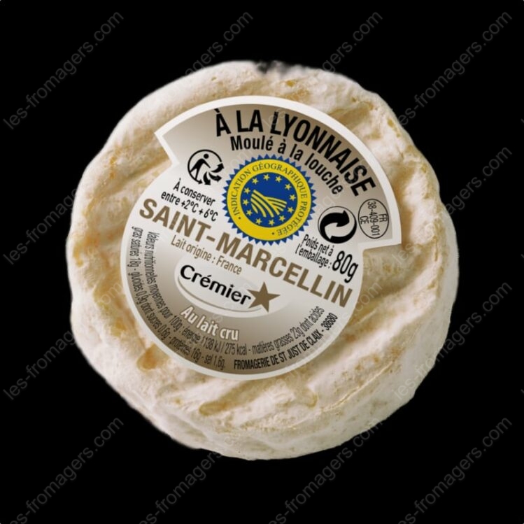 Fromage Saint-Marcellin IGP Le CreÌmier nu affineÌ 80 g