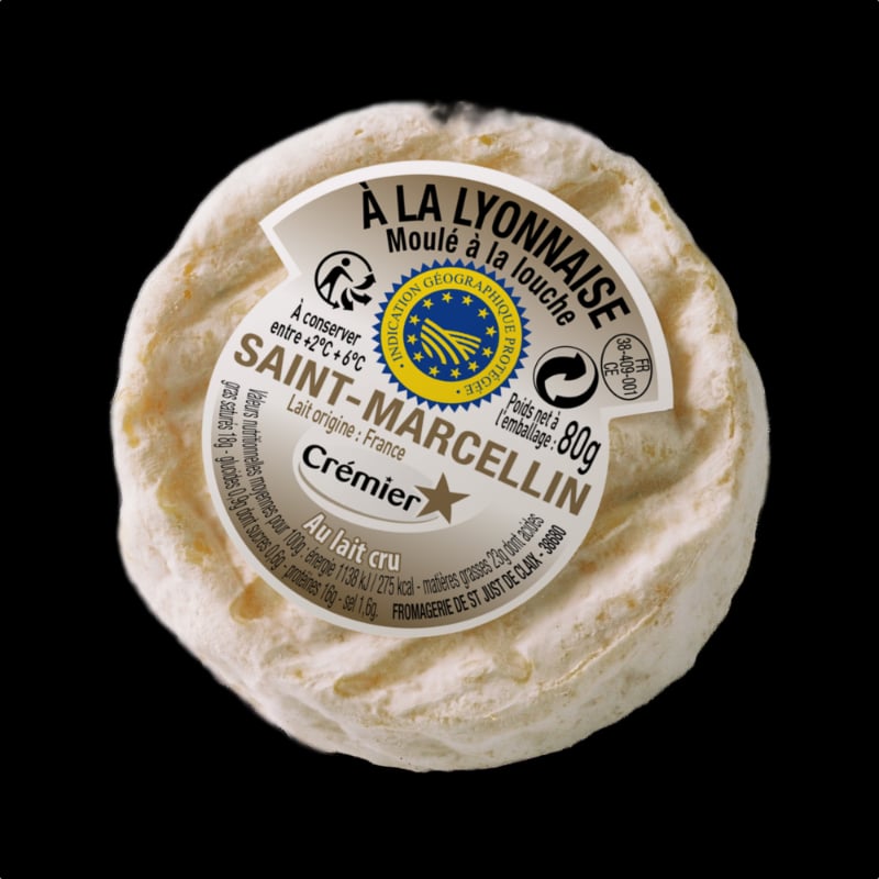 Fromage Saint-Marcellin IGP Le CreÌmier nu affineÌ 80 g