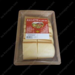 raclette nature tranchette 400g lait cru