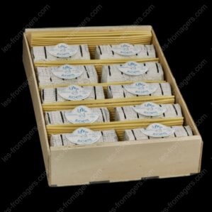 Cagette fromage buchette cendrée 150g