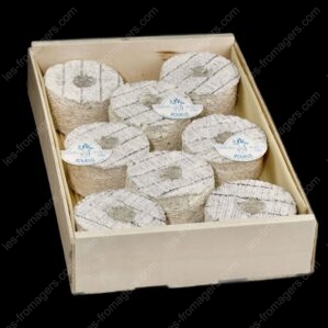 Cagette fromage petite rouelle cendrée