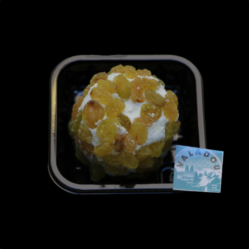 Fromage chèvre Valadou Enrobé raisins
