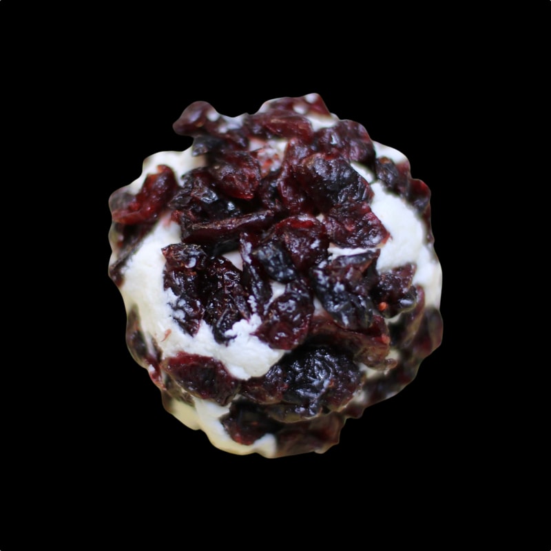 Fromage Valadou enrobeÌ Cranberries