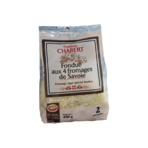 Fondue aux 4 fromages de Savoie Lait Cru 400g x 4