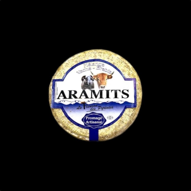 Tomme le Fleuron des Pyrénées vache brebis 4kg x 2 ARAMITS