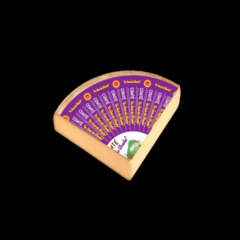 Comté AOP 36 mois mini en 1/4 de meule Seignemartin