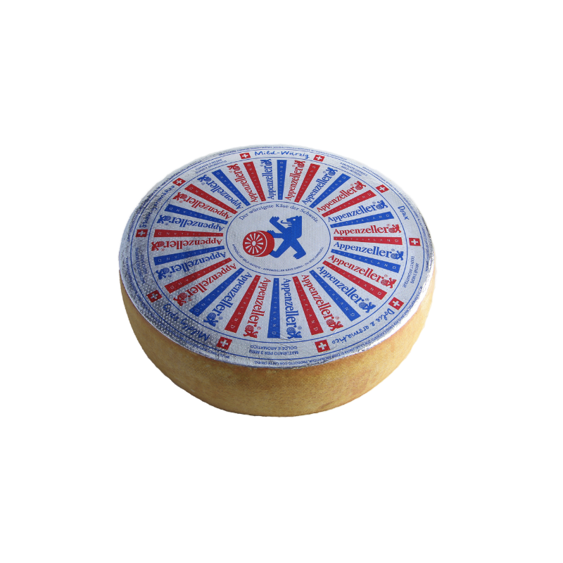 Appenzeller doux et aromatique en meule