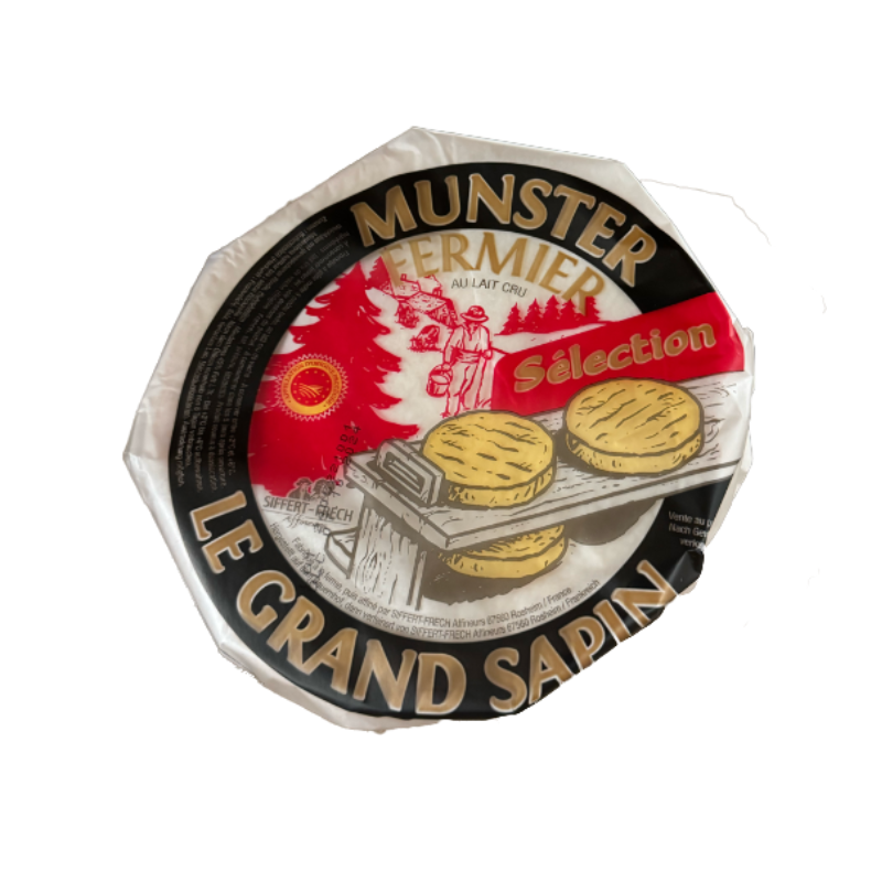 Munster AOP Fermier Le grand Sapin 800g x2