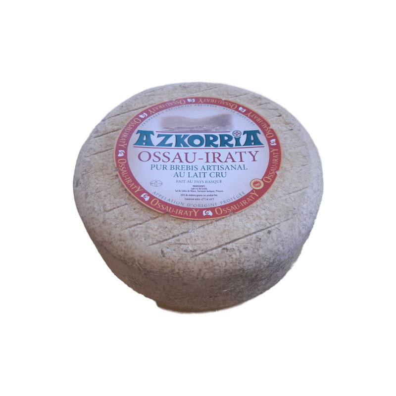 Ossau Iraty AOC AZKORRIA Lait Cru 2kg x 2