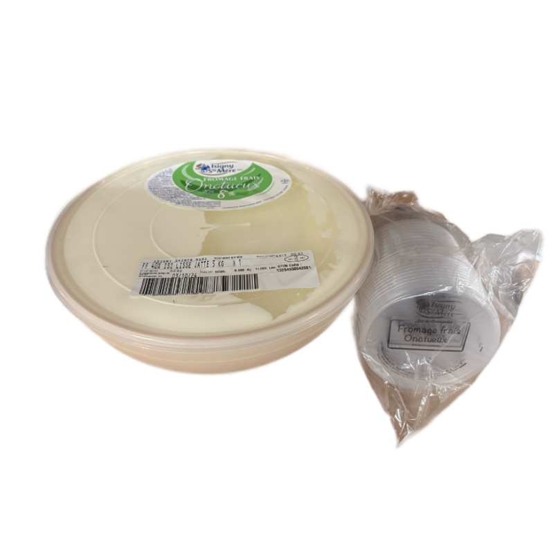 Fromage Blanc Frais lissé Isigny Sainte-Mère