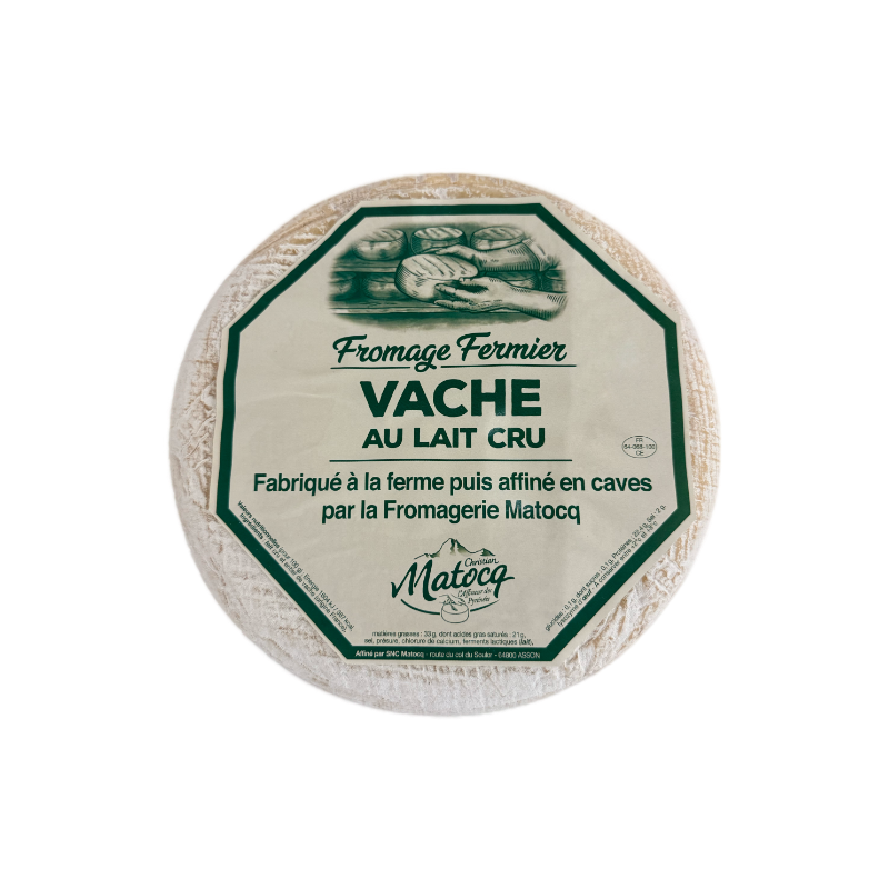 tomme de vache fermier matocq
