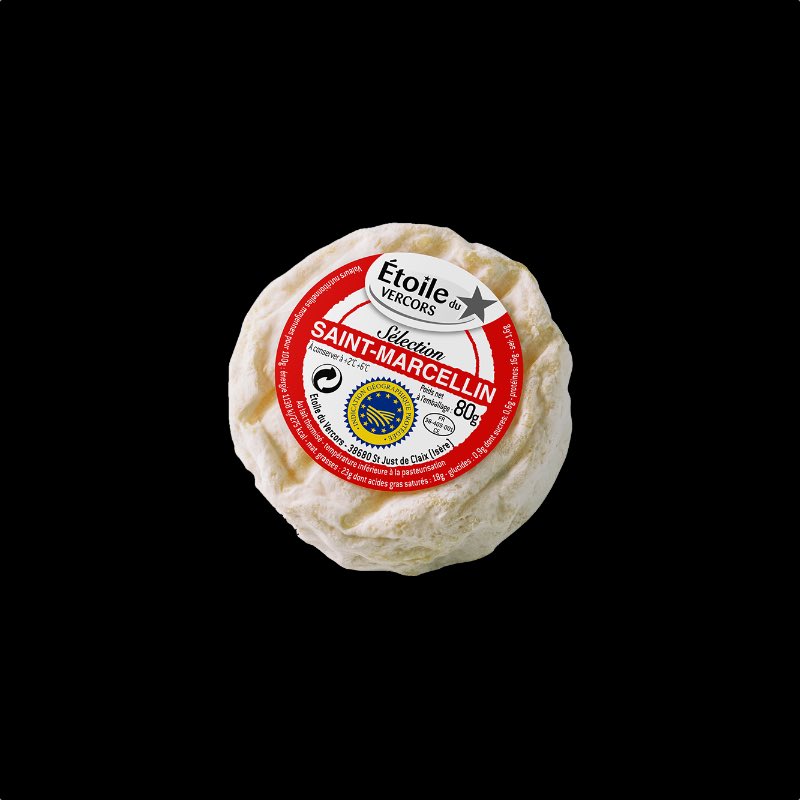 St Marcellin IGP Grand Affinage Coupel LT 80g x 12 – Les-fromagers.com